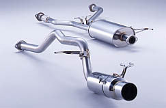 FUJITSUBO POWER Getter Exhaust For APE50 · APWE50 Elgrand 3.5 2WD · 4WD 160-17812