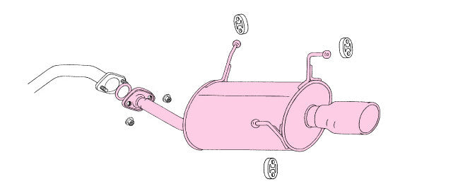 FUJITSUBO Wagolis  For WHP11 Primera wagon / Camino Wagon 2.0 450-12426