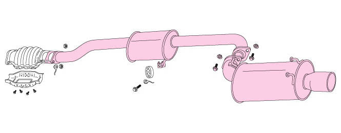 FUJITSUBO Legalis R  Exhaust For BNR32 Skyline GT-R 790-15063