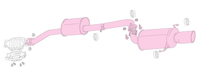 FUJITSUBO Legalis R typeEVOLUTION  Exhaust For S14 Silvia 2.0 Turbo 790-13053