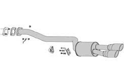 FUJITSUBO AUTHORIZE S Exhaust For ME51 · MNE51 Elgrand Highway Star 2.5 2WD · 4WD 360-17855