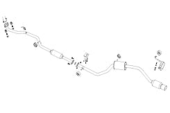 FUJITSUBO AUTHORIZE RM Exhaust For QNC21 bB 1.5 2WD 250-21621