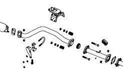 FUJITSUBO FRONT PIPE  For EA11R · EA21R cappuccino 620-80313