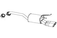 FUJITSUBO AUTHORIZE E Exhaust For RU3 Vezel HR-V hybrid 2WD 440-58211