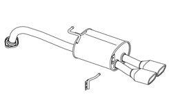 FUJITSUBO AUTHORIZE E Exhaust For NHP170G SIENTA hybrid 2WD 440-22321