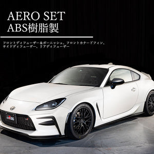 GROW MOTORSPORTS AERO SET ABS SEMI GLOSS BLACK FOR TOYOTA GR86 ZN8 GROW-MOTORSPORTS-00039