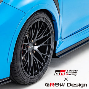 GROW MOTORSPORTS OVER FENDER ABS SUPER WHITE II 040 FOR TOYOTA GR COROLLA GZEA14H GROW-MOTORSPORTS-00057