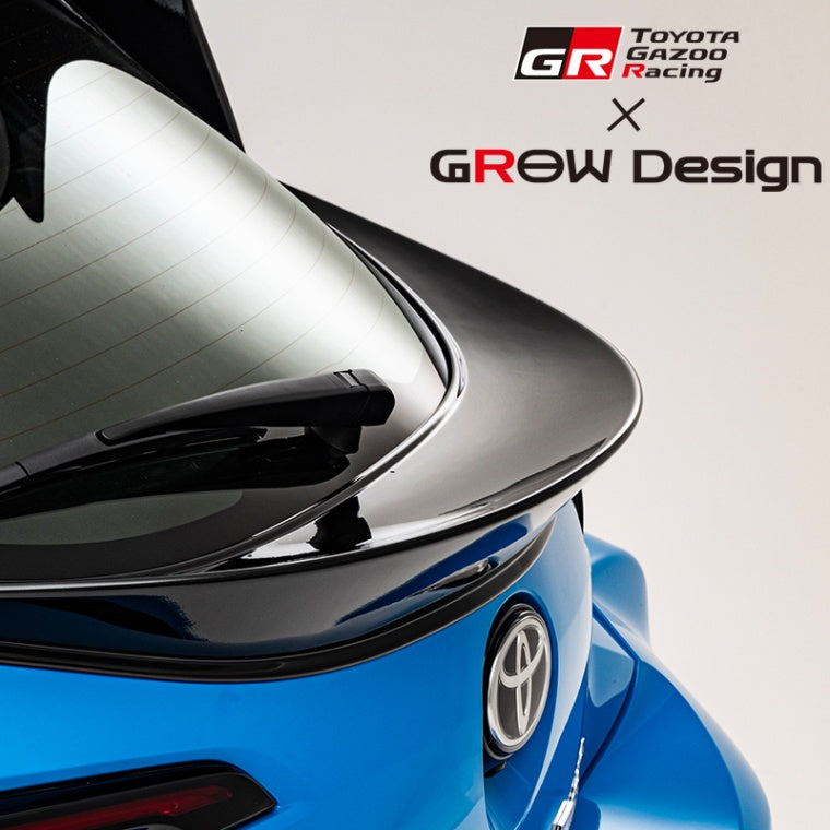 GROW MOTORSPORTS TRUNK GATE SPOILER ABS SEMI GLOSS BLACK ORIGINAL FOR TOYOTA GR COROLLA GZEA14H GROW-MOTORSPORTS-00062