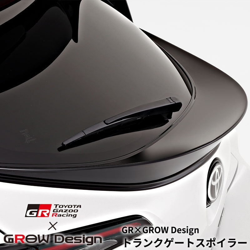 GROW MOTORSPORTS TRUNK GATE SPOILER BLACK FOR TOYOTA GR COROLLA GZEA14H KOUKI GROW-MOTORSPORTS-00083