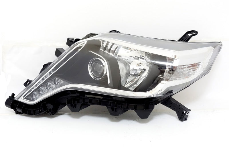 CRYSTAL EYE LED LOOK HEADLIGHT SPECIFICATION (FOR HALOGEN VEHICLES) UPGRADED HEADLIGHT BLACK FOR TOYOTA LAND CRUISER PRADO 150 MID-TERM L163BK