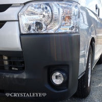 CRYSTAL EYE DIAMOND CUT HIGH POWER LED FOG LAMP UNIT FOR TOYOTA HIACE 200 4TH TO 6TH GENERATION U043FG