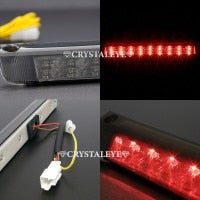 CRYSTAL EYE CRYSTAL LED HIGH MOUNT STOP LAMP (SMOKED) FOR TOYOTA VOXY VEHICLES WITH GENUINE REAR SPOILER H009SM