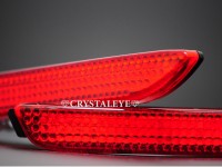 CRYSTAL EYE 21 LED TYPE REAR BUMPER LED REFLECTOR (RED TYPE) FOR TOYOTA VOXY 70  H010RR