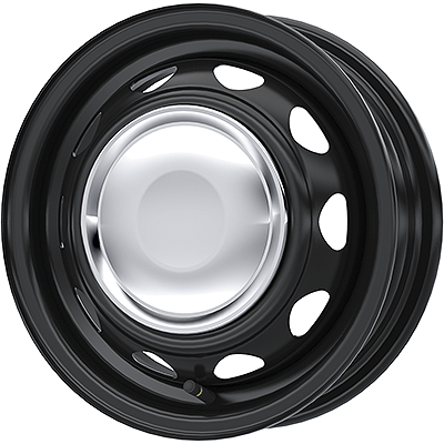 WEDS STYLISH WHEELS NEOCARROW 12X3.50B +34 12H SEMI-MBK CRMCAP M BLACK-CRMCA 0014040
