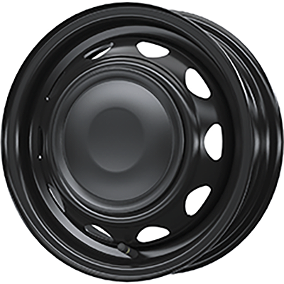 WEDS STYLISH WHEELS NEOCARROW 12X3.50B +34 12H SEMI-MBK BKCAP M BLACK 0014041