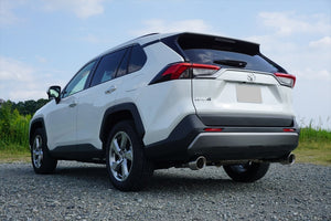EXART ONE MUFFLER STAINLESS STEEL ROUND TAILPIPE (OUTER DIAMETER Φ114) EXHAUST EXHAUST FOR TOYOTA RAV4 6BA-MXAA54 GASOLINE M20A-FKS EA02-TY112-S