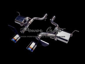 POWER CRAFT HYBRID EXHAUST SYSTEM GRAN TURISMO MC STRADALE WITH BLACK TAIL FOR MASERATI GRAN TURISMO P-MAS810102-BKT