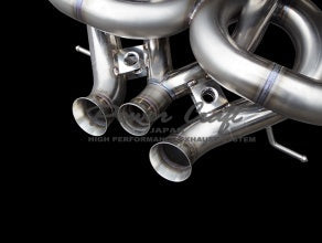 POWER CRAFT HYBRID EXHAUST MUFFLER SYSTEM STOCK TAIL WITH RACING STRAIGHT CATALYZER FOR LAMBORGHINI AVENTADOR 740S P-LA1000102-SE