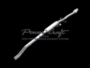 POWER CRAFT HYBRID EXHAUST MUFFLER SYSTEM WITH BLACK TAIL FOR MINI COOPER S R56 P-BM550101-BKT