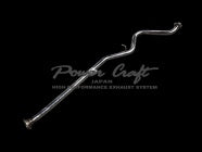 POWER CRAFT MIDDLE STRAIGHT PIPE EARLY MODEL FOR SUBARU BRZ P-SU270120