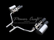 POWER CRAFT HYBRID EXHAUST MUFFLER SYSTEM FOR MASERATI GHIBLI 2013.1- 2017.10 P-MAS800101