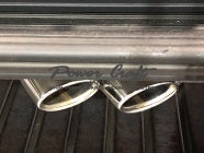POWER CRAFT HYBRID EXHAUST SYSTEM WITH BLACK TAIL FOR MERCEDES BENZ G63 AMG  P-BE190101-BKT