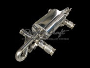POWER CRAFT HYBRID EXHAUST MUFFLER SYSTEM BLUE TITANIUM TAIL FOR LAMBORGHINI HURACAN STO EVO P-LA1070103-BLT