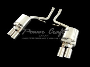 POWER CRAFT HYBRID EXHAUST MUFFLER SYSTEM V8 TURBO FOR PORSCHE PANAMERA TURBO P-PO470111