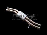 POWER CRAFT HYBRID EXHAUST MUFFLER SYSTEM FOR AUDI S8 PLUS P-AU830101