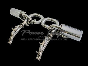 POWER CRAFT HYBRID EXHAUST MUFFLER SYSTEM 2 PIECES OUT FOR LAMBORGHINI GALLARDO P-LA320105