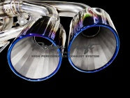 POWER CRAFT HYBRID EXHAUST MUFFLER SYSTEM OEM INTERMEDIATE FOR NISSAN R35 GTR P-NI120101