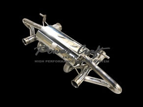POWER CRAFT HYBRID EXHAUST MUFFLER SYSTEM MATT TITAN FOR LAMBORGHINI HURACAN STO EVO P-LA1070103-MTT