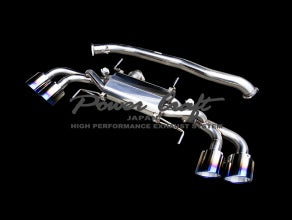 POWER CRAFT HYBRID EXHAUST MUFFLER SYSTEM FOR NISSAN R35 GTR P-NI120102