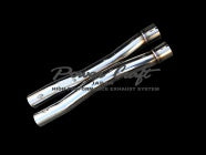 POWER CRAFT HYBRID EXHAUST MUFFLER SYSTEM USE GENUINE TAIL WITH X TUBE  FOR FERRARI FF P-FE860104-SE