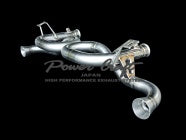 POWER CRAFT EXHAUST MUFFLER RACING SPEC BLACK TAIL FOR LAMBORGHINI GALLARDO P-LA320103-BKT