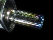 POWER CRAFT EXHAUST MUFFLER SYSTEM UNDER DIFFERENTIAL WITH TITAN TAIL FOR TOYOTA AE86 P-TO010102