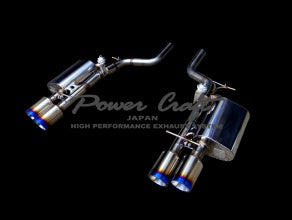POWER CRAFT HYBRID EXHAUST MUFFLER SYSTEM FOR BMW E63 M6 P-BM970101