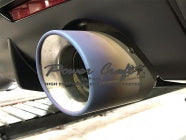 POWER CRAFT TAIL FINISH 2.0 MATTE TITANIUM TAIL FOR TOYOTA SUPRA 90 P-TO200105