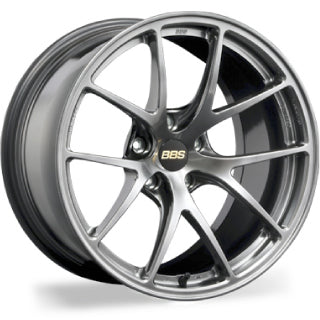 BBS FORGED ALUMINUM 1-PIECE WHEEL RI-A 18X8.5 34 5X120.0 DIAMOND BLACK (DB) RI-A063-DB