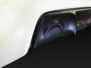 POWER CRAFT SINGLE MUFFLER TAIL COVER LEFT SIDE FRP FOR SUBARU BRZ OTHER-0001