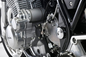 PLOT SWAGE-LINE PRO CLUTCH HOSE KIT BLACK STAINLESS STEEL FITTINGS BLACK SMOKE HOSE FOR HONDA CB1100EX ABS BTPB0035C