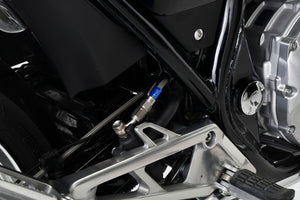 PLOT SWAGE-LINE PRO REAR BRAKE HOSE KIT STAINLESS STEEL FITTINGS CLEAR HOSE FOR HONDA CB1100EX ABS STP0035R