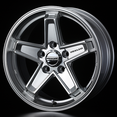 WEDS ADVENTURE KEELER TACTICS 17X7.0J +35 5H 110 HSL HYPER SILVER 0039712