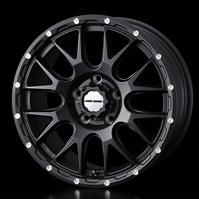 WEDS ADVENTURE MUD VANCE 08 18X7.5J +35 5H 114.3 BLK BLACK 0041133