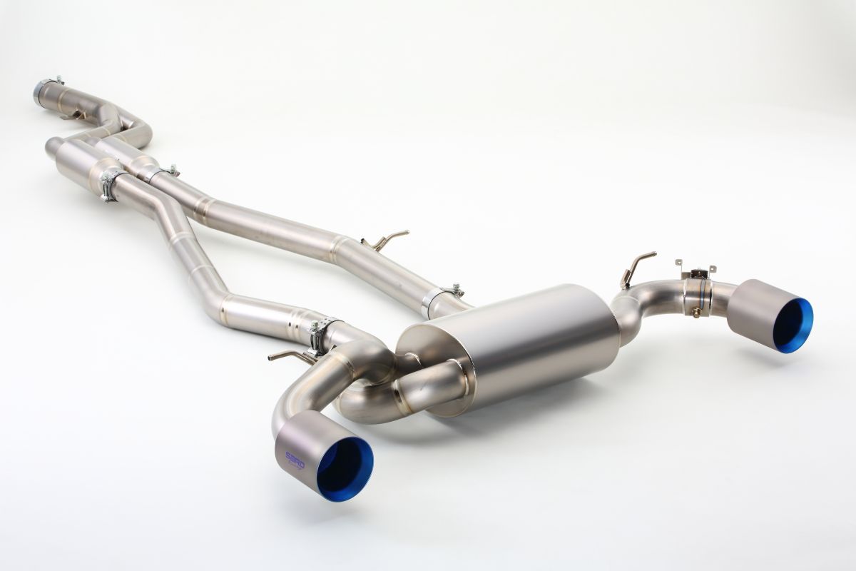 SARD TI-Z MUFFLER For TOYOTA SUPRA DB42 DB02 23006