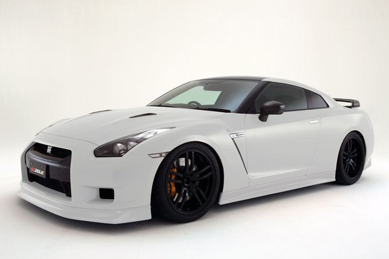 ZELE REAR UNDER SPOILER FRP FOR NISSAN GT-R R35 ZELE-00017