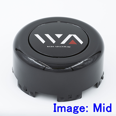 WEDS WHEEL ACCESSORIES CENTER CAP WRV-HIGH BLACK 0053068