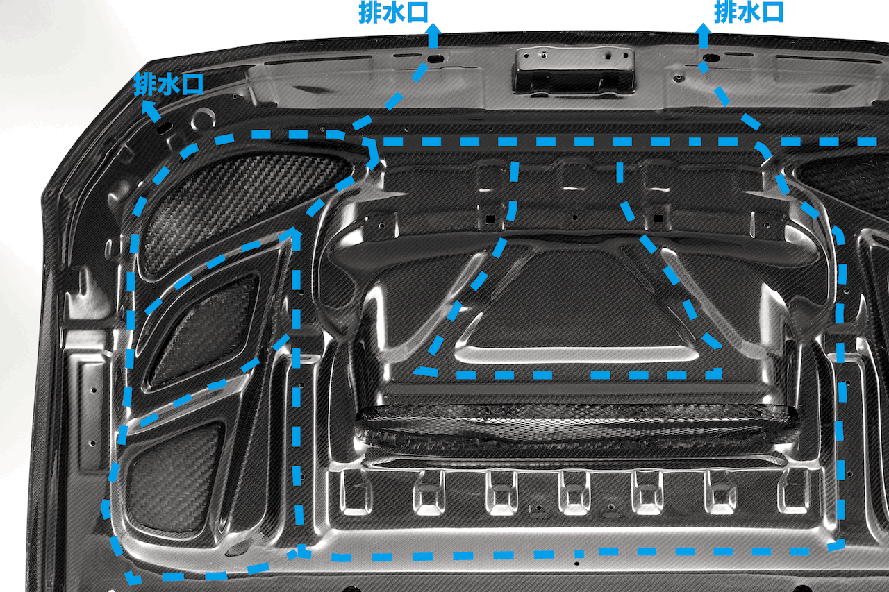KONDO ENGINEERING TAKUMI PROJECT AERO BONNET CFRP CARBON FRP CLEAR COATED FOR SUBARU WRX STI VAB WRX S4 VAG LEVORG VMG VM4 KONDO-ENGINEERING-00004