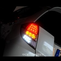 CRYSTAL EYE FIBER FULL LED TAIL LAMP (RED CLEAR TYPE) FOR HONDA FIT GE6~9 EARLY EARLY RS J076RC