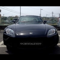 CRYSTAL EYE DOUBLE CCFL SQUID RING PROJECTOR HEADLIGHTS (CHROME) FOR HONDA S2000 ZENKI L013CR